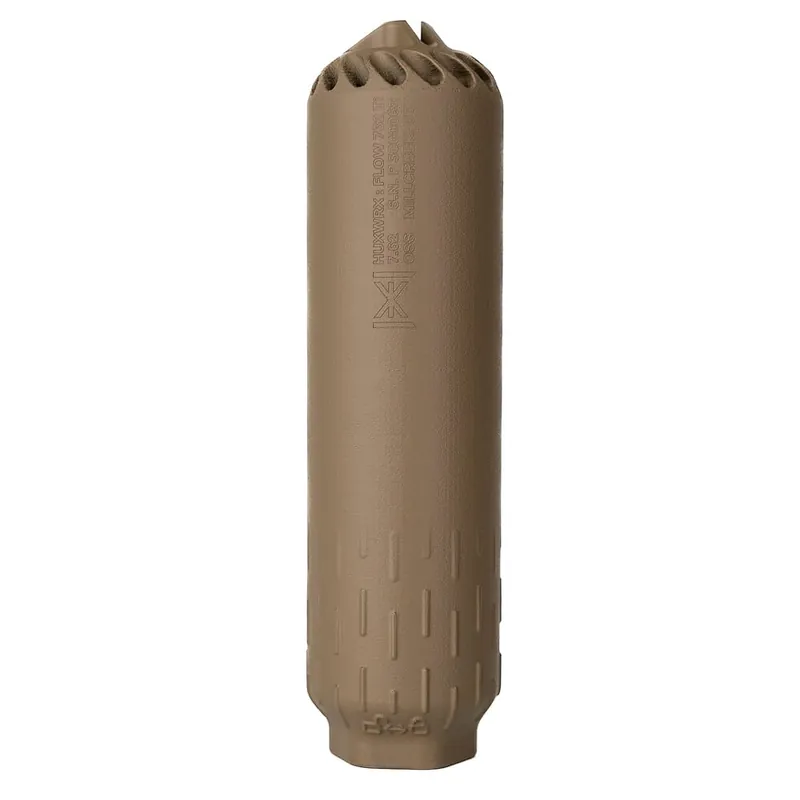 HUXWRX Flow 762 Ti suppressor in FDE